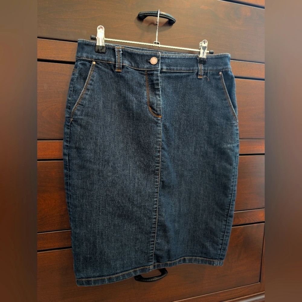 Ann Taylor Denim Skirt